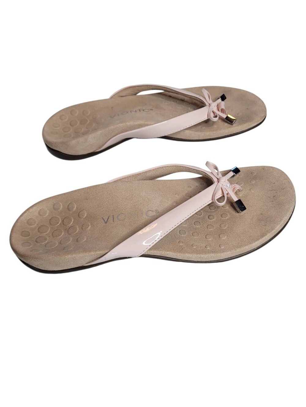 Vionic Bella Toe Post Sandal Size 8